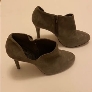 Suede booties
